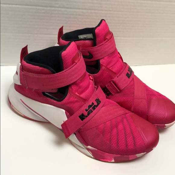 Nike Other - Nike lebron IX breast cancer awareness pink 14